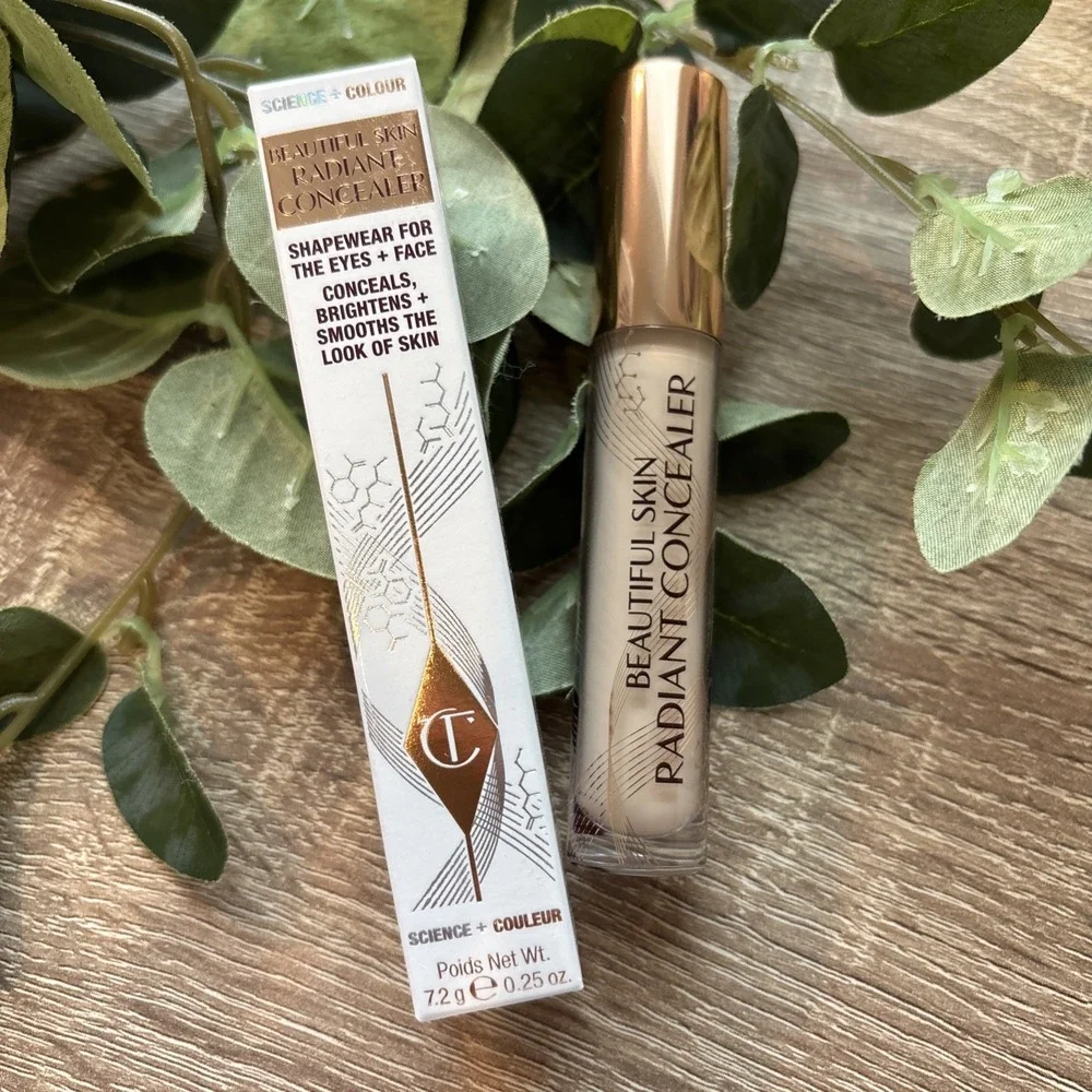 Charlotte Tilbury Beautiful Skin Radiant Concealer 5 Medium 0.25 oz!!!